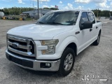 (Thonotosassa, FL) 2016 Ford F-150 Crew-Cab Pickup Truck Runs & Moves) (FL Residents Purchasing Titl