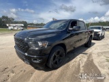 (Thonotosassa, FL) 2023 RAM 1500 Pickup Truck, Former Police Vehicle Runs & Moves) (Body Damage, Pai