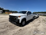 (Thonotosassa, FL) 2022 Chevrolet Silverado 1500 4x4 Crew-Cab Pickup Truck, Former Police Vehicle Ru