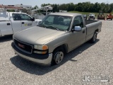 (Verona, KY) 2000 GMC Sierra 1500 Pickup Truck Duke Unit) (Runs & Moves) (Rust & Body Damage, Front 