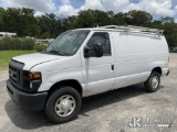 (Ocala, FL) 2013 Ford E350 Passenger/Cargo Van Runs with Battery Box, Moves, Missing Battery, Has Bo