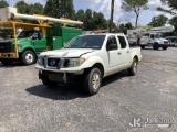 (Graysville, AL) 2016 Nissan Frontier 4x4 Crew-Cab Pickup Truck Wrecked) (Not Running, Condition Unk