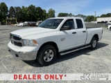 (China Grove, NC) 2020 RAM 1500 4x4 Extended-Cab Pickup Truck Duke Unit) (Runs & Moves) (Check Engin