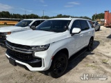 (Thonotosassa, FL) 2022 Chevrolet Tahoe 4-Door Sport Utility Vehicle, Former county sheriff vehicle 