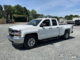 (China Grove, NC) 2017 Chevrolet Silverado 1500 4x4 Extended-Cab Pickup Truck Duke Unit) (Runs & Mov