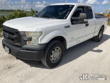 (Westlake, FL) 2016 Ford F150 4x4 Extended-Cab Pickup Truck Runs & Moves, Rear Bumper Damage & Rust,