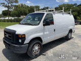 (Ocala, FL) 2011 Ford E150 Cargo Van Runs, Moves) (Minor Body, Rust And Paint Damage. A/C Not Blowin