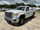 (Thonotosassa, FL) 2015 GMC Sierra 2500HD 4x4 Pickup Truck Manatee County BOCC Unit) (Runs & Moves) 