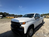 (Thonotosassa, FL) 2021 Chevrolet Silverado 1500 4x4 Crew-Cab Pickup Truck, Former Police Vehicle Ru