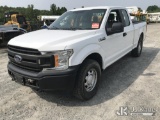 (Mount Airy, NC) 2018 Ford F150 4x4 Extended-Cab Pickup Truck Runs & Moves) (Body Damage) (Seller St