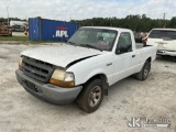 (Thonotosassa, FL) 2000 Ford Ranger Pickup Truck State of FL Unit)(Runs & Moves) (Mold Inside, Jump 