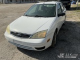 (Thonotosassa, FL) 2007 Ford Focus 4-Door Sedan State of FL unit) (Runs & Moves) (Jump To Start, Eng