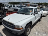 (Thonotosassa, FL) 2003 Dodge Dakota Pickup Truck Runs & Moves) (Jump To Start, Body & Paint Damage)