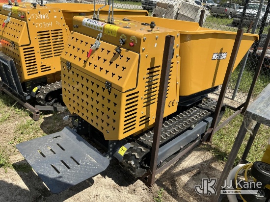 (Thonotosassa, FL) 2024 MMS MS-X1200 Tracked Mud Buggy Concrete New, Runs, Moves & Operates