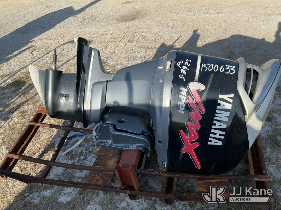 (Thonotosassa, FL) 2006 Yamaha VZ150TLRD Outboard Motor Not Running, Condition Unknown) (Paint & Bod