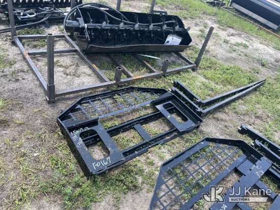 (Thonotosassa, FL) Skid Steer Trencher (New) NOTE: This unit is being sold AS IS/WHERE IS via Timed 