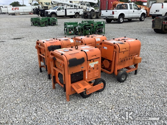 (Villa Rica, GA) (4) Amtl AT7500D Generators Condition Unknown