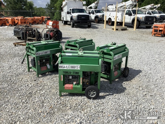 (Villa Rica, GA) (4) TFAT Florida Generators Diesel Condition Unknown