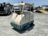(China Grove, NC) Tennant 7300 Ride On Sweeper Duke Unit) (Runs & Moves) (Missing Charger