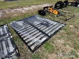 (Thonotosassa, FL) Wrought Iron Gate W: 4.2m H: 2.3m New