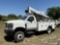 (Thonotosassa, FL) Versalift SST40EIH-01, Articulating & Telescopic Bucket mounted behind cab on 202