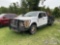 (Florence, SC) 2017 Ford F350 4x4 Crew-Cab Flatbed Truck Not Running, Engine Components Removed) (Se