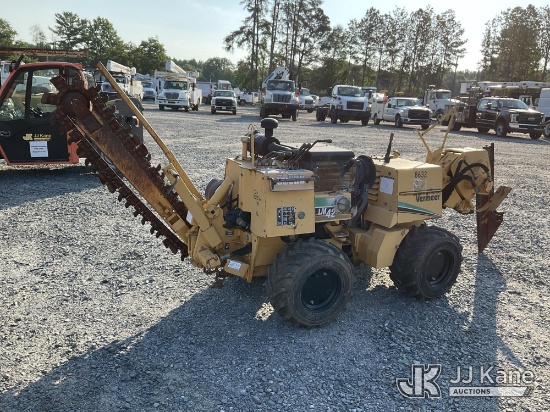 (China Grove, NC) 2006 Vermeer LM42 Walk Beside Articulating Combo Trencher/Vibratory Cable Plow Run