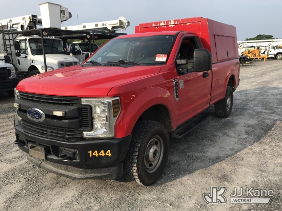 (Mount Airy, NC) 2019 Ford F-250 4x4 Pickup Truck Runs & Moves) (Check Engine Light On