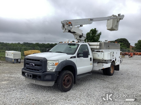 (Villa Rica, GA) Altec AT200A, Telescopic Non-Insulated Bucket Truck mounted behind cab on 2012 Ford
