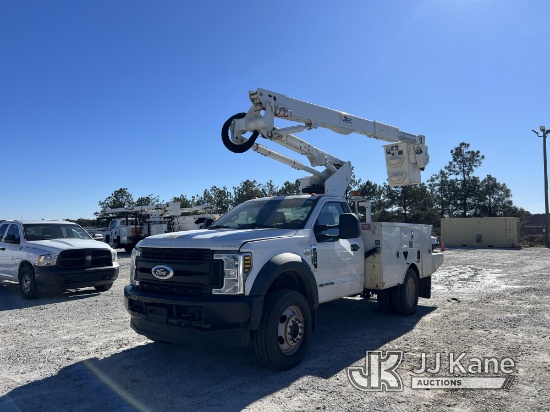 (Villa Rica, GA) Altec AT40G, Articulating & Telescopic Bucket Truck mounted behind cab on 2019 Ford