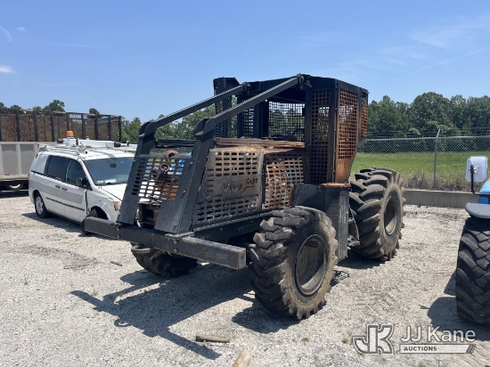 (Chester, VA) 2018 New Holland TS6120 Utility Tractor Parts Only) (Severe Fire Damage, Operating Con