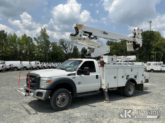 (China Grove, NC) Altec AT40-MH, Articulating & Telescopic Material Handling Bucket Truck mounted be