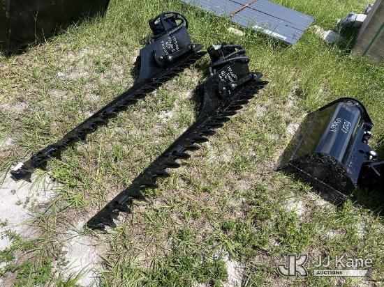 (Thonotosassa, FL) MIVA Hedge Trimmer Fit To 1-2 Ton Excavator Operating Condition Unkown