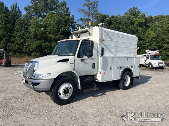 (Chester, VA) 2014 International Durastar 4300 Enclosed High-Top Service Truck Runs & Moves
