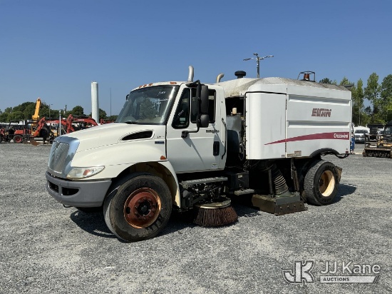 (China Grove, NC) 2009 International 4300 Street Sweeper Truck Not Running, Condition Unknown, Body 