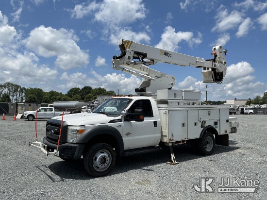 (China Grove, NC) Altec AT40-MH, Articulating & Telescopic Material Handling Bucket Truck mounted be