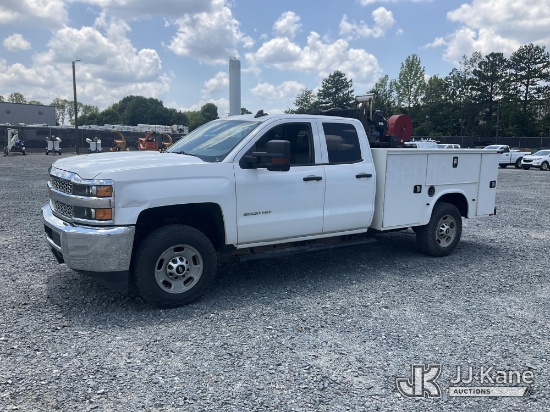 (China Grove, NC) 2019 Chevrolet Silverado 2500HD 4x4 Extended-Cab Service Truck Runs & Moves) (Body