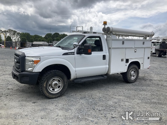 (China Grove, NC) 2014 Ford F350 4x4 Service Truck Duke Unit) (Runs & Moves