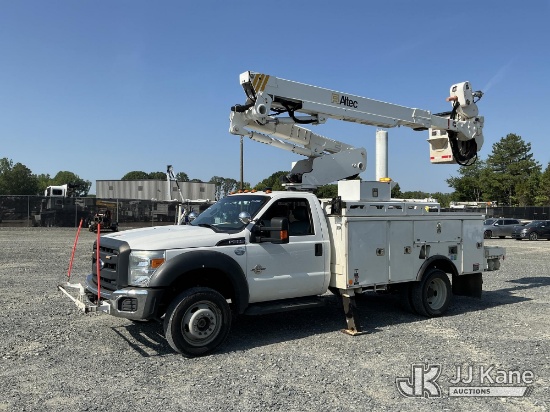 (China Grove, NC) Altec AT40-MH, Articulating & Telescopic Material Handling Bucket Truck mounted be