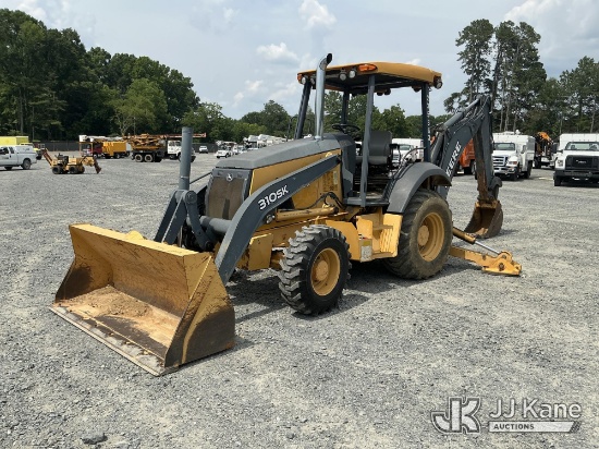 (China Grove, NC) 2013 John Deere 310SK Tractor Loader Backhoe, MFWD Runs, Moves & Operates) (Missin