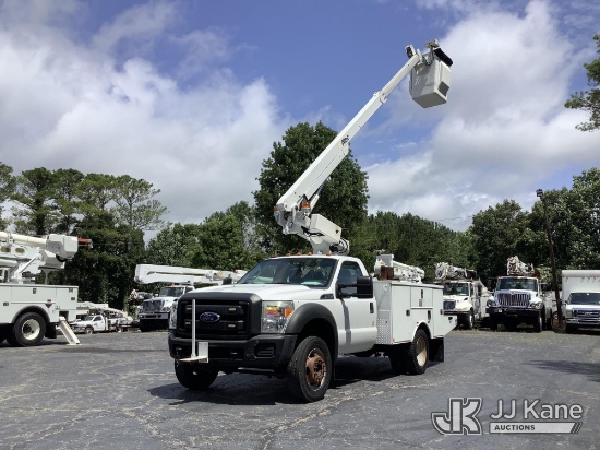 (Graysville, AL) Altec AT200A, Telescopic Non-Insulated Bucket Truck mounted behind cab on 2014 Ford