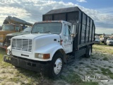 (Thonotosassa, FL) 1996 International 4700 Chipper Dump Truck Not Running, Conditions Unknown) (Pain