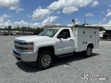 (China Grove, NC) 2018 Chevrolet Silverado 3500HD 4X4 Service Truck Duke Unit) (Runs & Moves