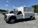 (China Grove, NC) 2016 Ford F550 Enclosed High-Top Service Truck Duke Unit) (Runs & Moves