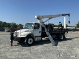(China Grove, NC) Terex BT-2047, Hydraulic Truck Crane mounted behind cab on 2015 Freightliner M2 10
