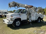 (Thonotosassa, FL) Altec DM45-BB, Digger Derrick rear mounted on 2005 GMC C8500 Flatbed/Utility Truc
