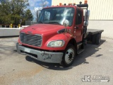 (Spring Hill, FL) 2015 Freightliner M2 106 Flatbed Truck Runs & Moves