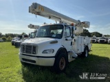 (Thonotosassa, FL) Altec L42M, Over-Center Material Handling Bucket Truck center mounted on 2010 Fre