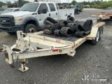 (Moncks Corner, SC) 2016 Monroe Towmaster T-12DT 18ft T/A Tilt Deck Tagalong Equipment Trailer, Sell