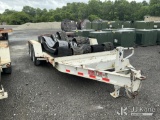 (Moncks Corner, SC) 2017 Rollins 16ft T/A Tilt Deck Tagalong Equipment Trailer, Seller Will Remove T